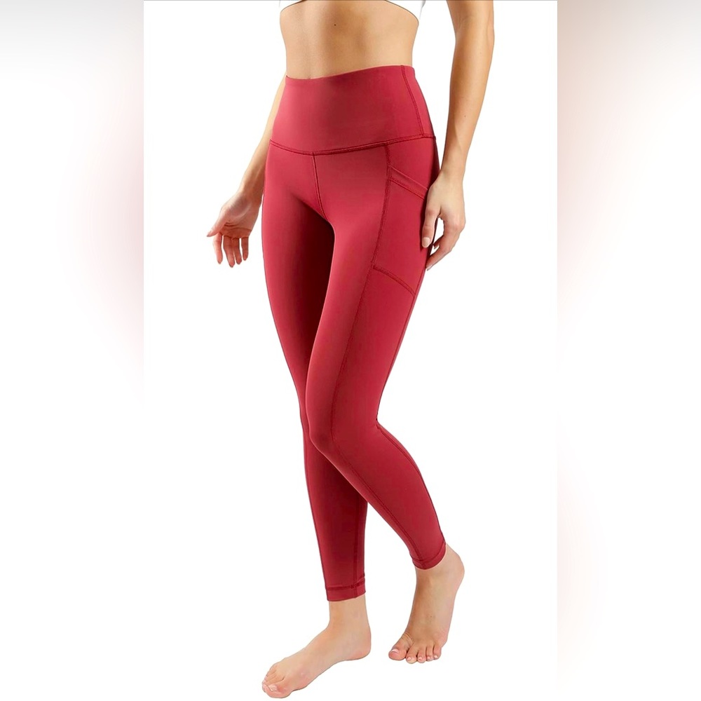 NWT 90 Degree By Reflex High Waist Ankle Length Leggings